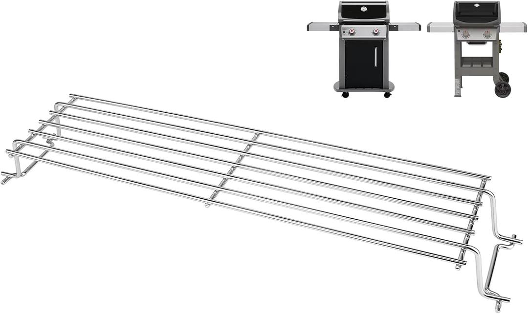 QuliMetal Stainless Steel Warming Rack for Weber Spirit 200 & Spirit II 200 Series, Compatible with E/S-210, E/S-220 (2013-2017) & GS4 Spirit II Models, Replaces Weber 67026