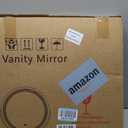 ROLOVE Makeup Mirror with Lights, 18 Inch Vanity Mirror with Lights, Lighted Makeup Mirror, Smart Touch Control Round Lighted Vanity Mirror, Tabletop Desk Mirror, Gifts for Women, Wife, Mom, Girls
