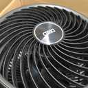 DREO Fan for Bedroom, 13-Inch Oscillating Table Air Circulator Fan for Whole Room, 120 Tilt Adjustment, 25dB Ultra-Quiet, 75ft Powerful Airflow, 4 Speeds Desk Fans with Remote for Home, Office, Small