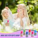 36 Pack Prefilled Easter Eggs with Toys Mini Bubble Wands Inside, Kids Easter Basket Stuffers with Bubble Blowing Toys Gifts for Kids Boys Girls Party Favors Egg Hunt Supplies