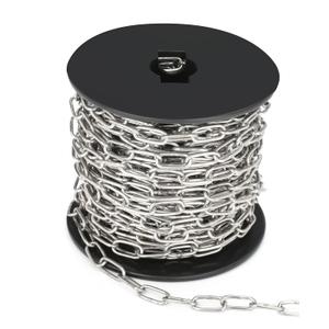 50ft Hanging Chain,304 Stainless Steel Chain, 1/16" Jack Chain, Metal Chains are Customizable for Hanging Bird Feeders/Dog Leashes/Signs & DIY Projects(1.5mm with Spool)