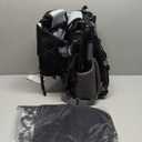 besrey Baby Backpack Carrier, Toddler Hiking Backpack with Safety 3-Height Seat, Adjustable Straps&Waist Belt, Foldable Frame Lightweight Large Capacity Child Carrier for Hiking (Black)