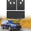 3 x Custom for 2016-2025 Honda Pilot Cargo Mats Trunk Liner and 3rd Rear Seat Backrest Mats All Weather TPE Protection Mat Accessories (for 2016-2025 Honda Pilot)