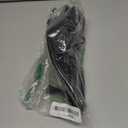 Modatope Womens Kitten Heel Strappy Thong Sandals Square Open Toe Flip Flop Heels Black Size 8