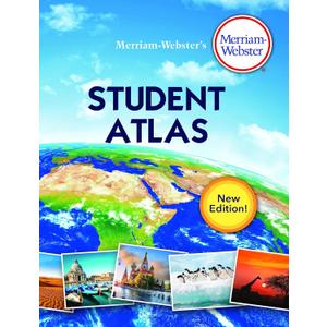 Merriam-Websters Student Atlas - Features Full-Color Physical, Political, & Thematic Maps