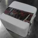 WOODBRIDGE 59"Freestanding White Acylic Soaking Bathtub with Brushed Gold Drain and Overflow,BTA1518 -BG-Drain &O