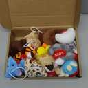 Blueweenly 12 Pcs Valentine's Classroom Exchange Gifts for Kids Valentine Mini Animal Plush Toys Bulk Small Stuffed Animal with Heart Valentine's Day Plushies Keychain for Prizes Reward Party Favor