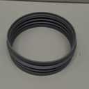 AIEVE Silicone Bellow Compatible for Breville Barista Express, Single Dose Hopper for Breville Espresso Machine,Gray (grey)