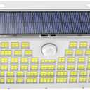 314 LEDs Motion Sensor Outdoor Lights 800LM 6000 K Solar Powered Flood Lights Outdoor IP67 Waterproof with 3 Modes 270 Wide Angle Lighting Security Wall Lights for Outside Yard Garden- 1 Pack