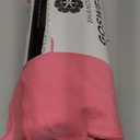 Shandali GoSweat Non-Slip Hot Yoga Towel with Super-Absorbent Soft Suede Microfiber in Many Colors, for Bikram Pilates and Yoga Mats. (72.00" x 26.50", Lemonade Pink)