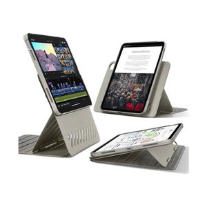 ESR for iPad A16 Case, iPad 11th/10th Generation Case (2025/2022), Removable Magnetic Cover, Adjustable Portrait/Landscape Stand with Raised Screen View, 9 Standing Angles, Titanium