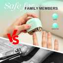 Electric Nail Clipper, 2026 Upgrade 2 In 1 Electric Nail Clippers,Electric Automatic Nail Clipper with LED Light&2 Speed,Nail Scraps Storage,Rechargeable Safety Electric Nail Trimmer for All Age Group