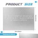 Ireer Magnetic Board Steel, Display Magnetic, Silver, 24 x 36 Inch