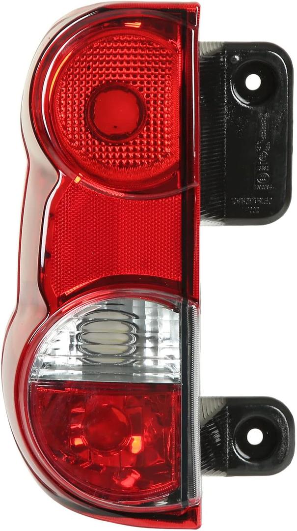 Klanata High Brightness NV200 Rear Tail Light Assembly, Left Side, Car Tail Brake Stop Light Lamp, 26550 JX00A (Replacement) (26550 JX00A)