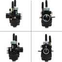 PHBG Racing Carburetor Black Carb with Air Filter for PHBG 50cc 90cc BWS100 for Puch Yamaha Zuma (17mm)