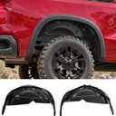 Rear Wheel Well Guard Compatible with 2019-2026 Chevy Silverado