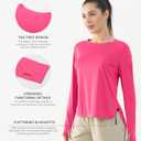 Cosmolle Womens Long Sleeve Lightweight Sun Shirts Summer 2025 UPF 50+ UV Protection Fishing Hiking Shirts (Pink, M)