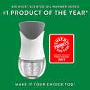 Air Wick Scented Oil Warmer Plugin Air Freshener, White, 6ct (1 Count (Pack of 6))