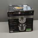 Instant Pot PRO Max Wi-Fi Smart 10-in-1 Pressure Cooker, Steamer, Saute, Warmer, Rice Cooker, Yogurt Maker, Sous Vide, Baker, NutriBoost - Includes App with 2000+ Recipes - 6 Quart (White)