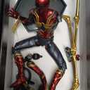 Iron Spider Action Figures 7inch 1/10 Scale All Joints Movable Superhero 2.0 Series Exquisite Collection Toy