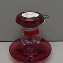 More Birds Hummingbird Feeder, Plastic Hummingbird Feeders, Red, 4 Feeding Stations, 20-Ounce Nectar Capacity, Jubilee