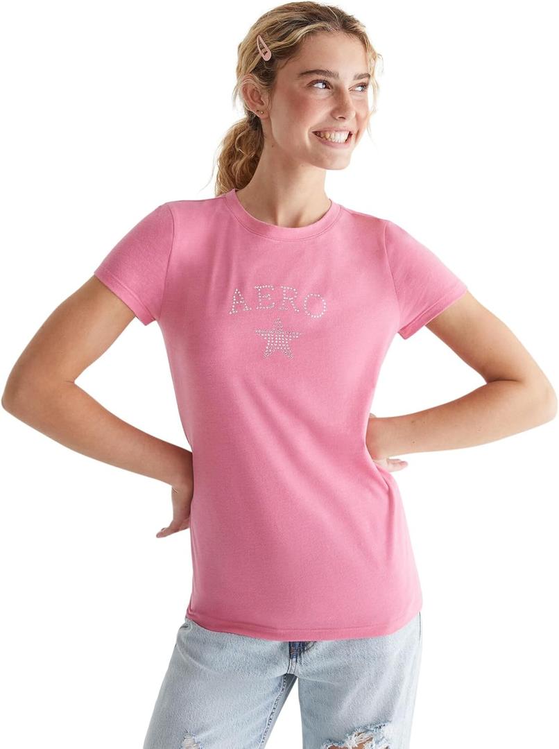 AEROPOSTALE Women's Star Graphic Tee (X-Large)