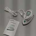 BEAUTURAL Mini Travel Steam Iron for Clothes with Dual Voltage, Temperature Control, Non-Stick Soleplate and Cord Storage, Ideal for Sewing, Quilting and Handcraft (White)