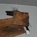 JayRex Countertop Organizer Organization, 3 Tier Moveable Corner Shelf Organizer for Kitchen, Bathroom, Spice Rack, Coffee Area, Over Sink, Dresser Table (Rustic Brown)