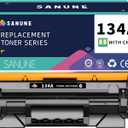 134A W1340A Toner Cartridge (with Chip) Replacement for HP 134A 134X W1340A W1340X Black Ink Cartridges for HP M209dw M234dw M234sdw M234sdn Printer Toner Ink (1 Pack)