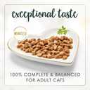 Purina Fancy Feast Senior Wet Cat Food 7 Years Plus Chicken Feast in Gravy Minced - (Pack of 24) 3 oz. Cans (EXP 03/31/28)