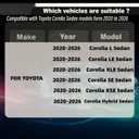 STSEV01 Rear Spoiler Wing for Toyota Corolla 2020-2026 Accessories