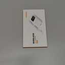 SoundSync Pro Bluetooth Transmitter & Receiver for Airplane, Easy Setup Bluetooth Audio Transceiver for 2 BT Devices, Volume Control, RCA for TV (White)