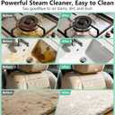 Steam Cleaner, Portable Steamer for Cleaning with 16pcs Accessories, 6-Level Adjustable and 15s Heat-Up, Handheld Steam Cleaner for Home, Tile, Dirt, Grout, Grease, Car Detailing