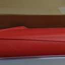CXPSINC 54 Inch X 200 Feet Plastic Table Cover Roll Disposable Tablecloth with Slide Cutter for All Type/Shape Tables | Picnic, Party, Banquet, Birthdays, Weddings (Red)