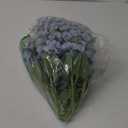 8PCS Dusty Blue Delphinium Artificial Flowers 33.5'' Faux Delphinium Stems Larkspur Silk Flowers for Wedding Table Centerpieces Home Garden Decor(Dusty Blue)