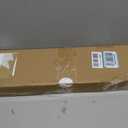 HIGH & MIGHTY 515613 Modern 36" Floating Shelf Holds up to 25lbs, Easy Tool-Free Dry Wall Installation, Flat, White