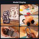 ANYCUBIC 3D Printer Resin, ABS-Like 3.0 Resin for 8K/14K/16K 3D Printing, Strong Strength, High Precision, Low Odor, Wide Compatibility for All LCD Resin 3D Printers (Grey, 1kg)