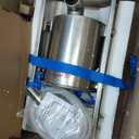 Stainless Steel Vertical Sausage Stuffer,Sausage Stuffer Machine,Sliver,Dual Speed, Easy Clean Up Sausage Maker (7Lb/3L),Deer Processing Equipment,Maquina Para Hacer Churros