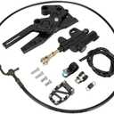 CHANGCHENG Dirt Bike SurRon Rear Foot Brake Kit Aluminum CNC for Surron Light Bee X/S Segway X160/X260 Electric Dirt Bike Black