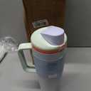 Owala FreeSip Tumbler - Stainless Steel - 40-oz. - Mint/Purple Beach House