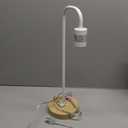 Bedside lamp Loft Vintage Desk Lamp with 2 Colors Countryside Wooden Edison Table Lamps Metal Table Fixtures Table Lamps