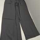 SASSY ZOEY Wide Leg Pants | High Waisted Trousers with Pockets | Comfortable Work & Business Casual Pant Size M