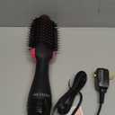 REVLON One-Step Volumizer Hair Dryer and Styler | Less Frizz, More Shine, and Less Heat Damage for Fast and Easy Salon-Style Blowouts, for All Hair Types and Lengths (Black) (1.0 VOLUMIZER)