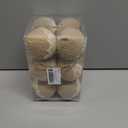 12 Pcs Boho Christmas Balls Ornament, 2.36 Inch Lace Burlap Farmhouse Jute Rope Hanging Balls, Burlap Neutral Rustic Decorations Balls for Home Xmas Tree Wreath Garland Wedding Home