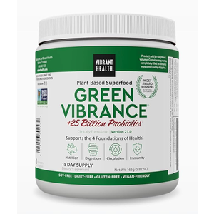 Vibrant Health, Green Vibrance, Vegan Superfood Powder, Boost Energy, 60 Servings 23.28 oz (BBD: 05/2028)