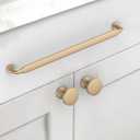Brushed Satin Nickel Cabinet Handles Kitchen Pulls 7.5 Inch 10 Pack