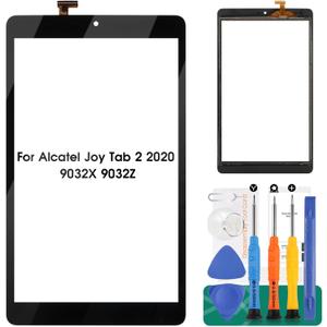 for Alcatel Joy Tab 2 2020 8" 9032X 9032Z 9032T 9032W Touch Screen Glass Panel Digitizer Replacemet(Not Including LCD)