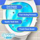 Splash Foam Toilet Cleaner - Self Activating Cleaning Powder for Toilet Bowl Cleaning