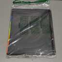 H4D 12 Pocket Poly Project Organizer, Spiral Multi Pocket Folder Organizer, Multi-Subject Folder Notebook, Letter Size (Primary Color)