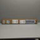 No Drill Cellular Shades for Indoor Windows, Thermal Insulating & Noise Reducing Honeycomb Blinds, Free Stop Cordless Blackout Shades, White,36" W x 80" H